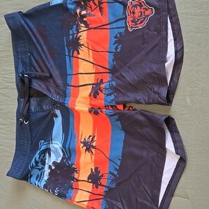 Mens Chicago Bears Swim Shorts